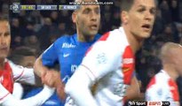 Cristian Kouakou What a  Goal !!!! HD - Caen 2-2 Monaco - 04-03-2016