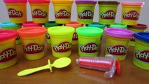 Play-Doh Rainbow Tie-Dye Lollipop | Fun & Easy Play Doh How To DIY!
