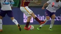Francesco Totti Super SKILLS Roma 4-1 Fiorentina Serie a