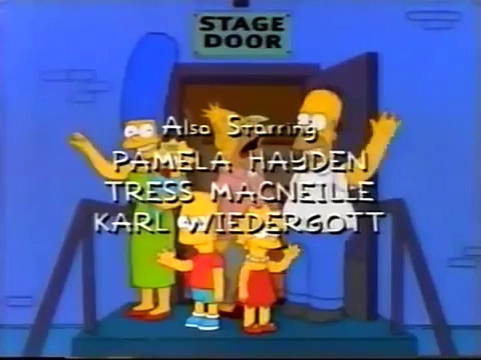 The Simpsons - The Old Man and the Key end credits (Fox version)