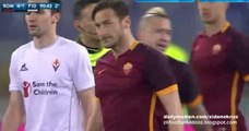 Francesco Totti Almost Scores a Brilliant Free-Kick Goal - AS Roma 4-1 Fiorentina 04.03.2016 HD