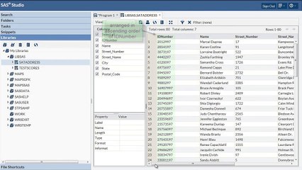 Merging SAS Tables with a Matching Column