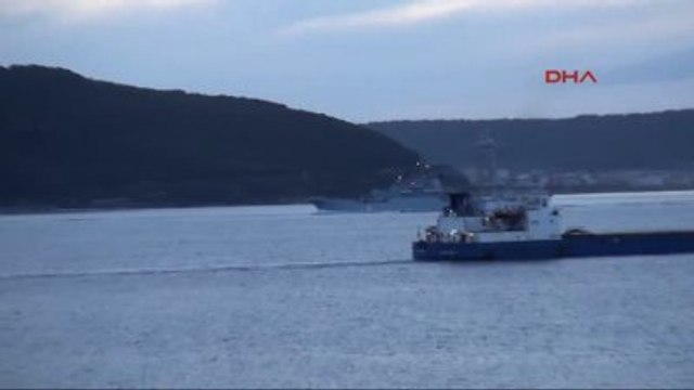 Çanakkale - Rus Savaş Gemisi 'Caesar Kunikov' Akdeniz'e İniyor