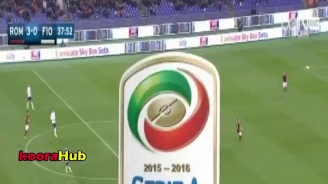 All Goals HD - AS Roma 4-1 Fiorentina - 04-03-2016 - Serie A (calcio giornata 28)