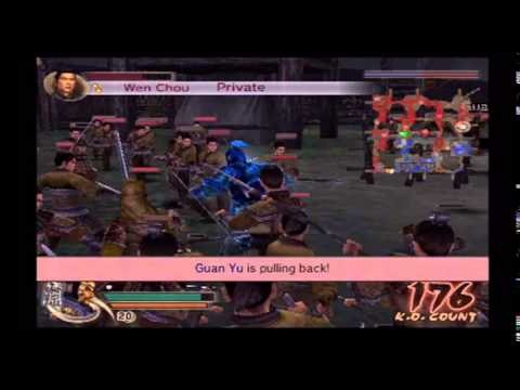 Dynasty Warriors 5: Xiahou Yuan Playthrough #2: Battle Of Guan Du Part 1