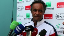 Coupe Davis 2016 - Yannick Noah : 