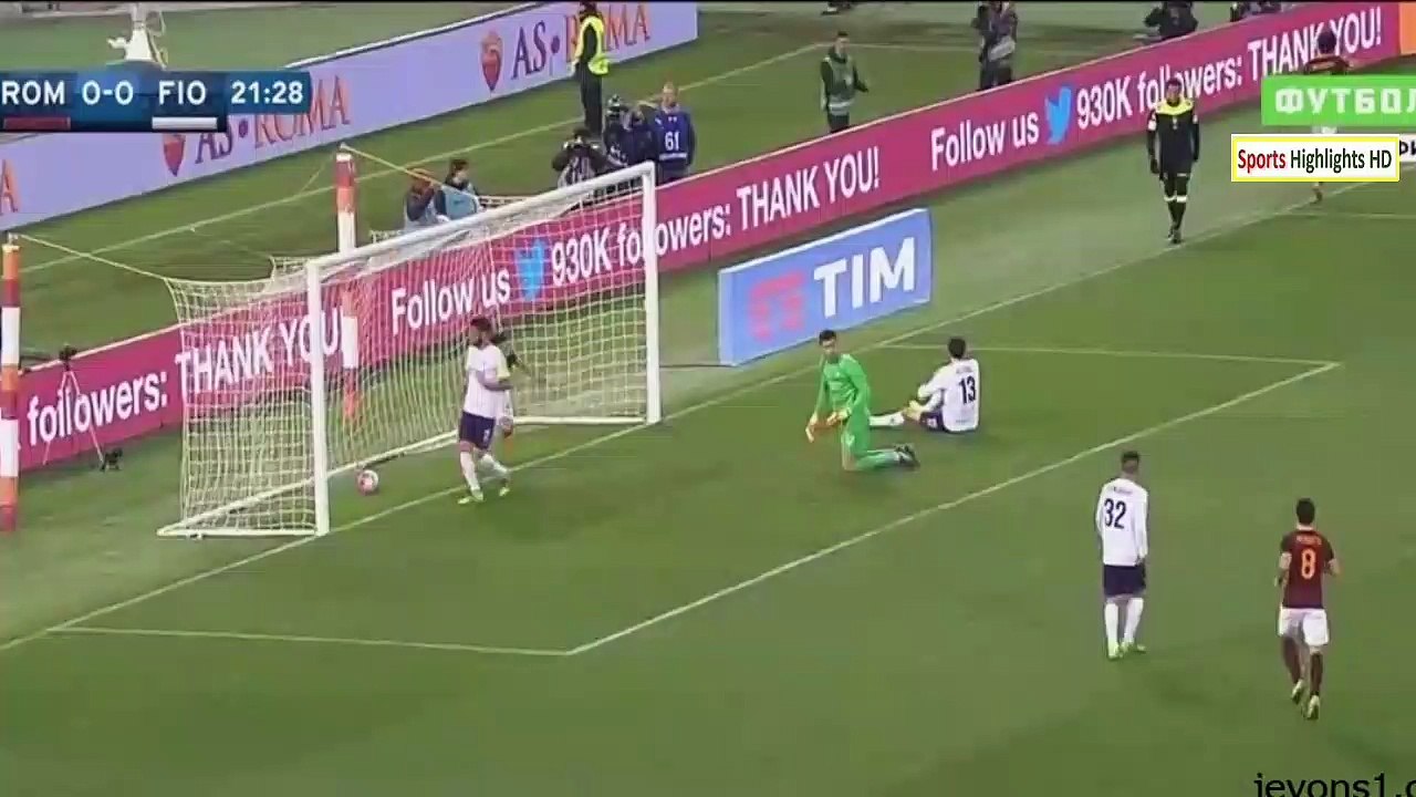 Roma vs Fiorentina 4-1 All Goals & Highlights 4/3/2016 HD 720p