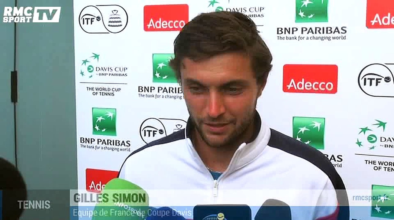Coupe Davis - Simon : "Je ne pensais pas pouvoir revenir"