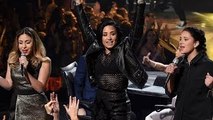 Demi Lovato Performs Confident & Stone Cold On American Idol