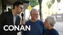 Sacha Baron Cohen Asks People On The Street What They Think Of Sacha Baron Cohen - CONAN on TBS