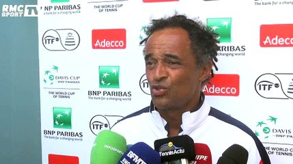 Coupe Davis - Noah : "Une belle première journée"