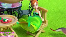 Frozen Elsa and Anna VS Snake アナと雪の女王 おもちゃ ヘビと対決‼ animekids アニメきっず animation Disney Princess Toys