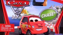 Cars 2 Cartney Brakin #40 Chase diecast Disney Pixar toys review Lightning Mcqueen look-a-like
