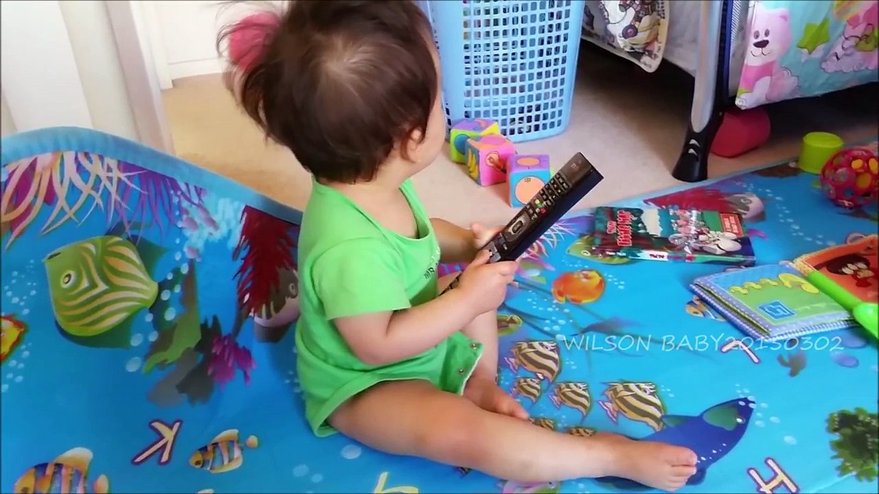 Day316 - Wilson Baby Lip Popping In BASKET, Mommy SINGING Sleeping Song & more..