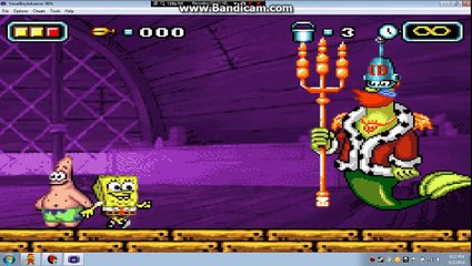 The Spongebob Squarepants Movie (GBA) Final Boss and Ending
