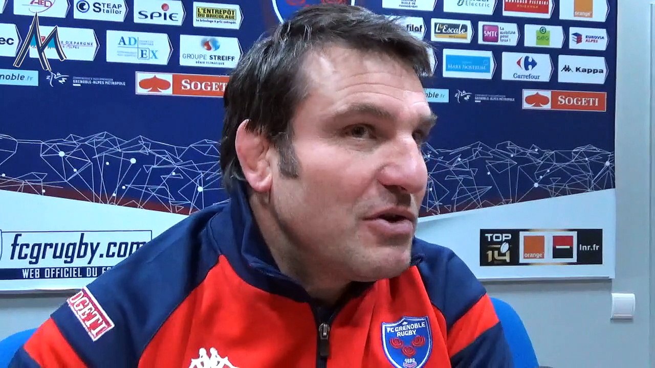 Réaction de Fabrice Landreau suite à la défaite du FCG face à Clermont