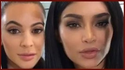 KYLIE JENNER AND KIM KARDASHIAN FACE SWAP ON SNAPCHAT!!!