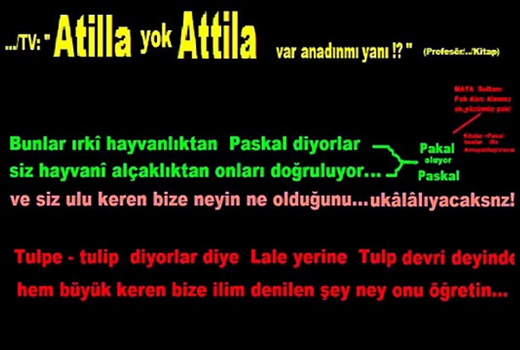 041  Attila var Atilla yok -ötme bülbül ötme