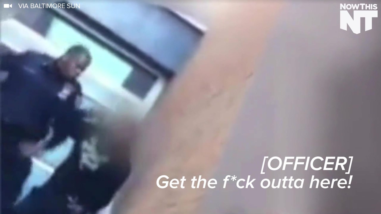 Baltimore School Officer Caught On Video Slapping And Kicking A High School Student