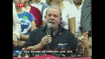 Ex-presidente Lula diz que ação da Polícia Federal foi ´show midiático´