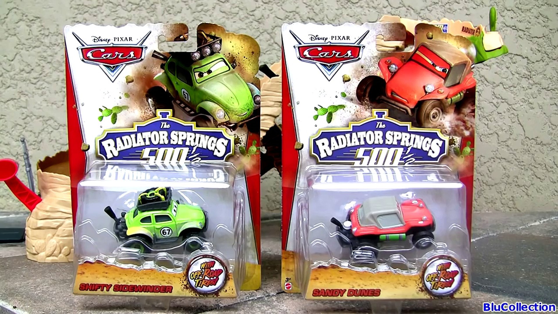 Cars Stanley Days Fillmore & Sarge Radiator Springs 500 1/2 RS500 NEW  Die-cast by BluToys Surprise - Dailymotion Video