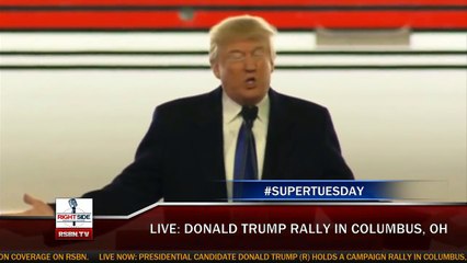 LIVE Stream: Donald Trump Huge Rally in Columbus, OH (3-1-16)