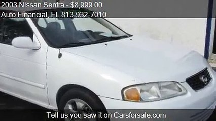 2003 Nissan Sentra GXE