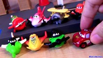 Planes Micro Drifters Disney Dusty Crophopper, Chupacabra, Rochelle Pixar Cars Lightning McQueen ZED