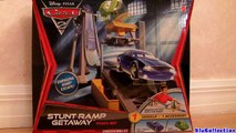 Cars 2 Stunt Ramp Getaway Track Playset Disney Pixar Toys Review by Blucollection toychannel