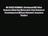 Read MC BIKER ROMANCE: Delinquent(MC Biker Romance)(Bad Boy Motorcycle Club Romance) (Contemporary