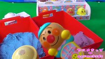 アンパンマン おもちゃ アニメ アイスクリーム キネティックサンド animekids アニメきっず animation Anpanman Toy Clay KineticSand