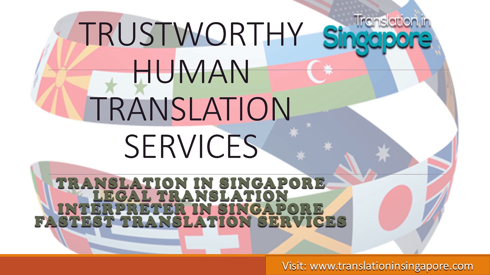 ⁣Translation in Singapore