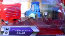 Check out Pit Crew Member Guido with Lenticular Eyes #34 Diecast CARS Disney Mattel Pixar toy review