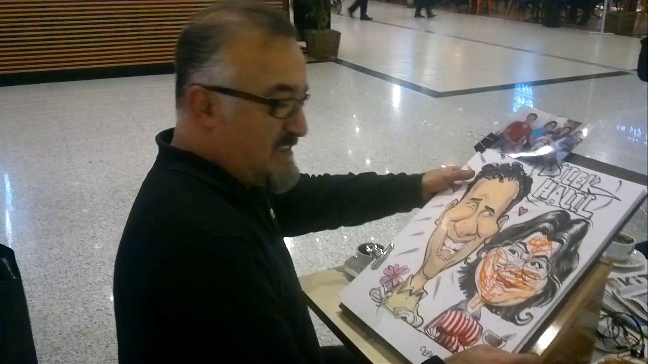 cepa avm karikatür çizimi caricature,bodrum,http://alisur-cartoon.blogspot.com.tr/