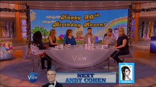 Jussie Smollett Surprises Raven Symoné on Her 30th Birthday on The View | LIVE 12 10 15