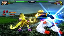 Goku and Naruto Fusion | Goruto vs Golden Frieza | DBZ Budokai Tenkaichi 3 (MOD)
