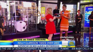 Kelly Clarkson Performs on Good Morning America | LIVE 3 3 15