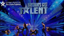 French stuntmen Cascade - Britain's Got Talent 2012 audition - UK version