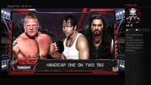 213px x 120px - WWE RAW 2-15-16 Roman Reigns vs Dean Ambrose Lesnar Attack Reigns ...