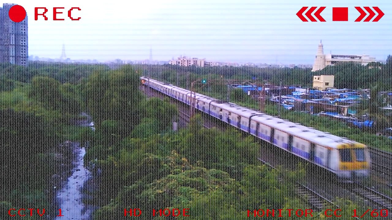 Ghost Caught On Railway Track (CCTV FOOTAGE)