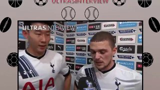 Watford 1 2 Tottenham Heung Min Son post match interview 왓 포드 1 2 토트넘 경기 후 인터뷰에서 손흥 민 아들