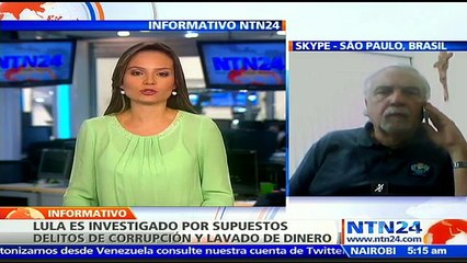 “No es una persecución, es una investigación legal”: consultor político sobre detención de Lula Da Silva en Brasil