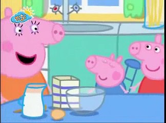 Peppa cochon francais   Les crepes  Tchopi en Francais