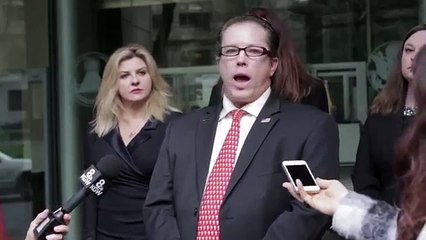 Oregon/American Standoff - Anyone notice the symbol behind Michelle Fiore's head?? She's the blonde. (News World)