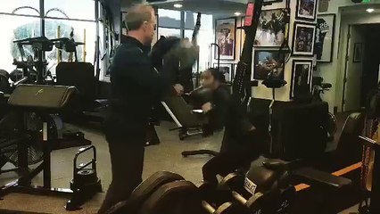 Ciara Boxing at Gunnar Peterson in LA (News World)