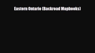Download Eastern Ontario (Backroad Mapbooks) Free Books