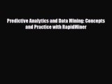 PDF Predictive Analytics and Data Mining: Concepts and Practice with RapidMiner Ebook