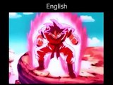 Goku vs. Vegeta (Round 2; Kaio-Ken) | DBZ BGM/DUB English vs. Español Ep 7; Pt. 2