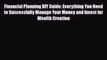[PDF] Financial Planning DIY Guide: Everything You Need to Successfully Manage Your Money and