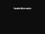 Download Tunable Micro-optics  EBook